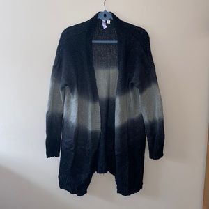 Black and Grey Cardigan